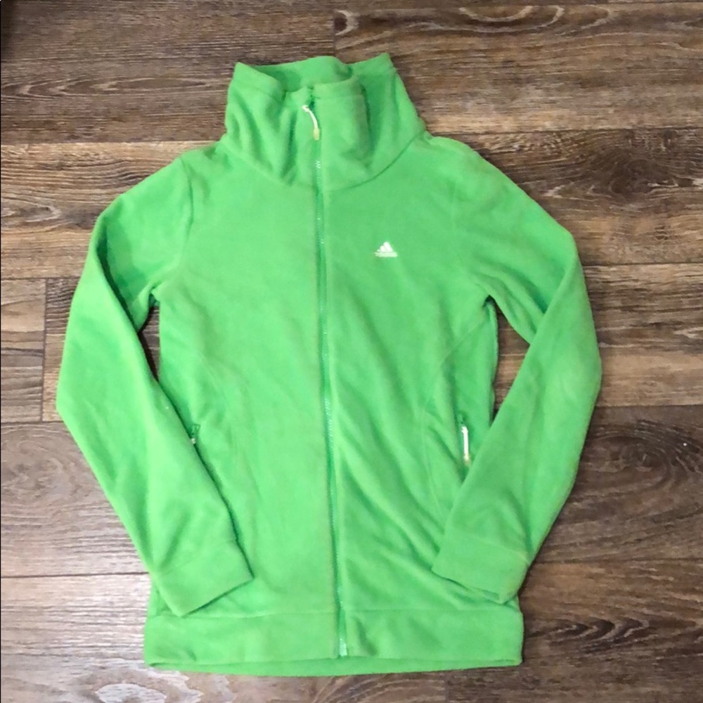 Adidas fleece zip up